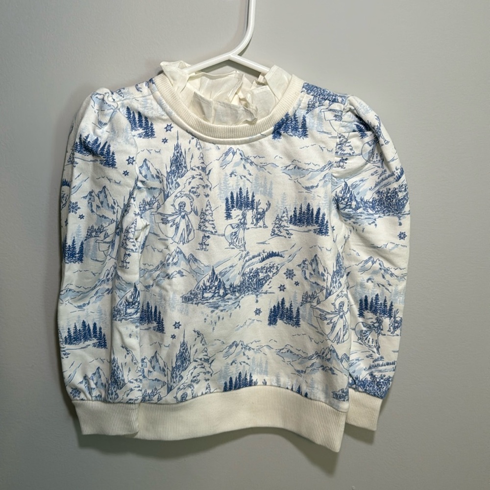Janie & Jack frozen sweatshirt